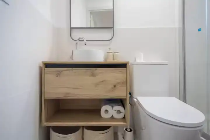 Badezimmer von Wohnung zur Miete in Las Palmas de Gran Canaria mit Möbliert