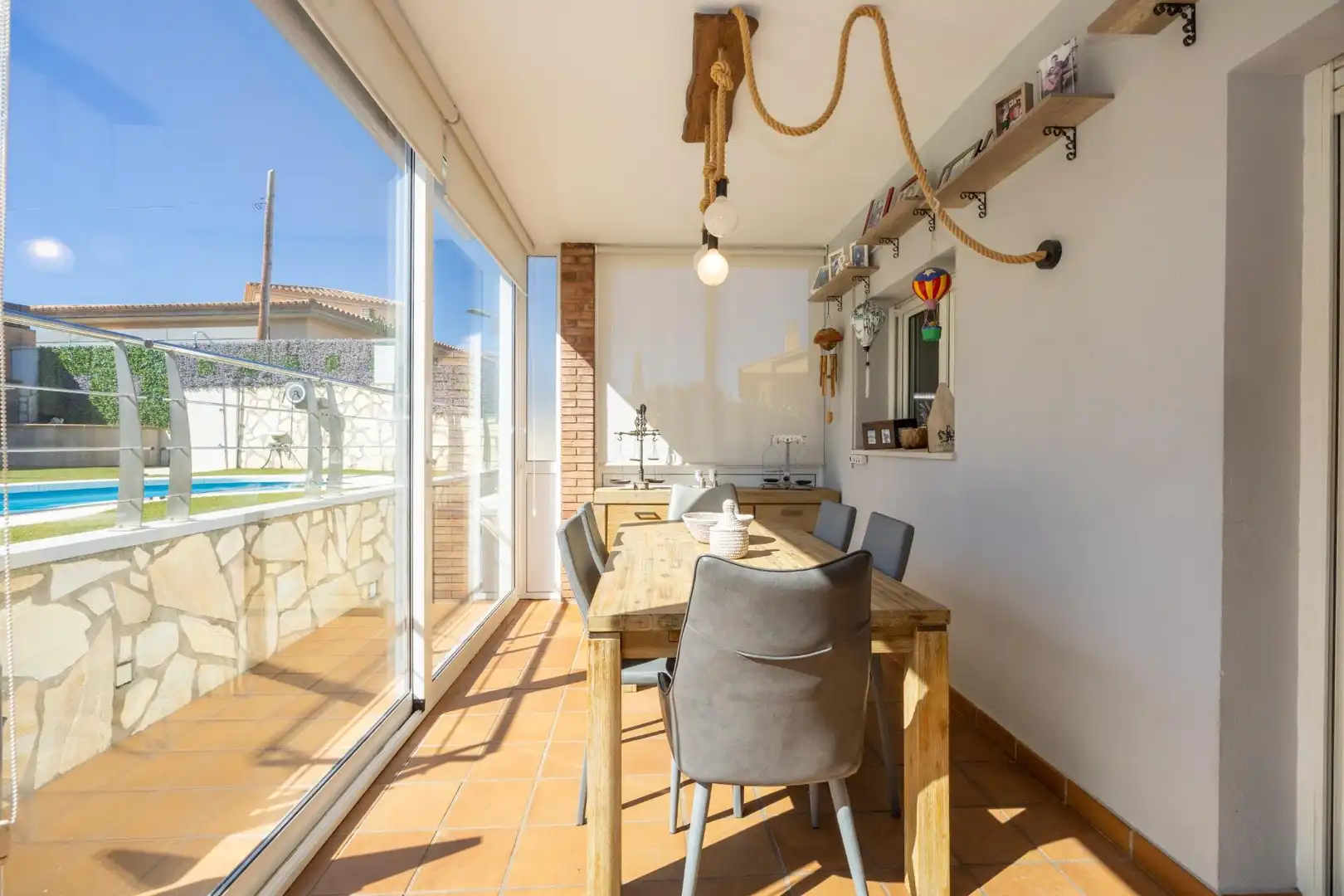 Menjador de Casa o xalet en venda en Eixample Residencial