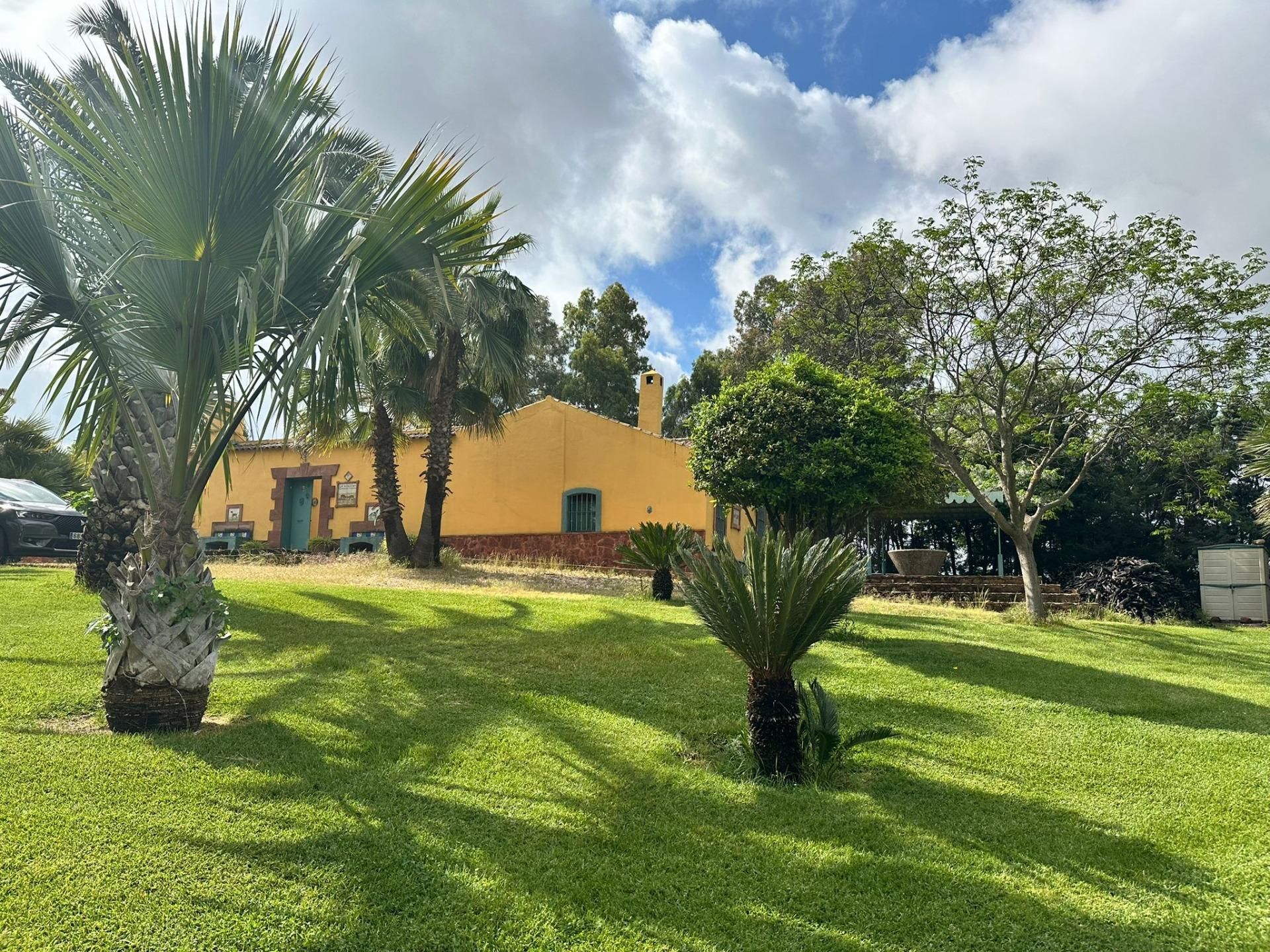 Exterior view of Country house for sale in Montoro  with Air Conditioner and Private garden