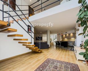 Exterior view of Duplex for sale in  Barcelona Capital  with Air Conditioner, Heating and Parquet flooring
