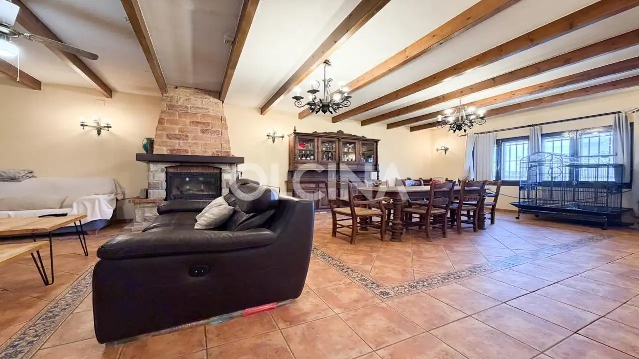 Sala de estar de Casa o chalet en venta en Campo de Mirra / El Camp de Mirra