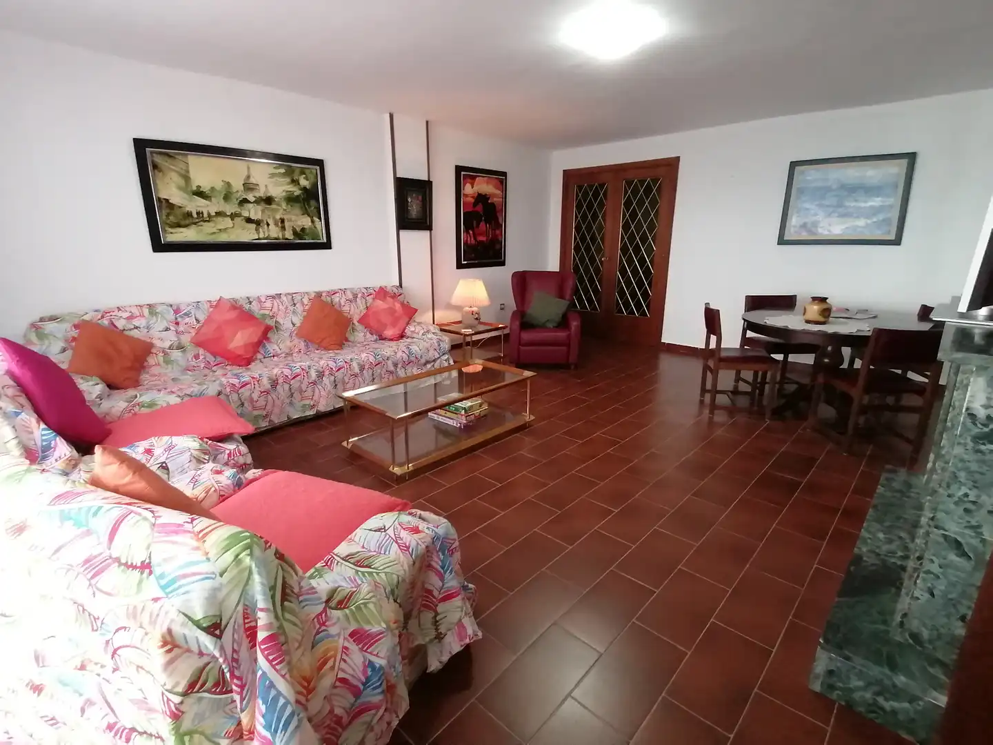 Sala de estar de Apartamento de alquiler en Calafell con Terraza, Amueblado y Horno