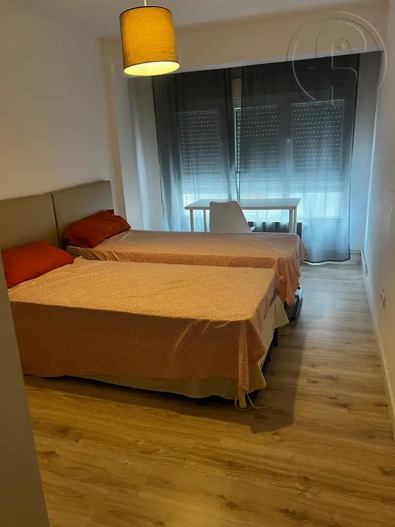 Bedroom of Flat for rent in Santander  with Heating, Furnished and Washing machine