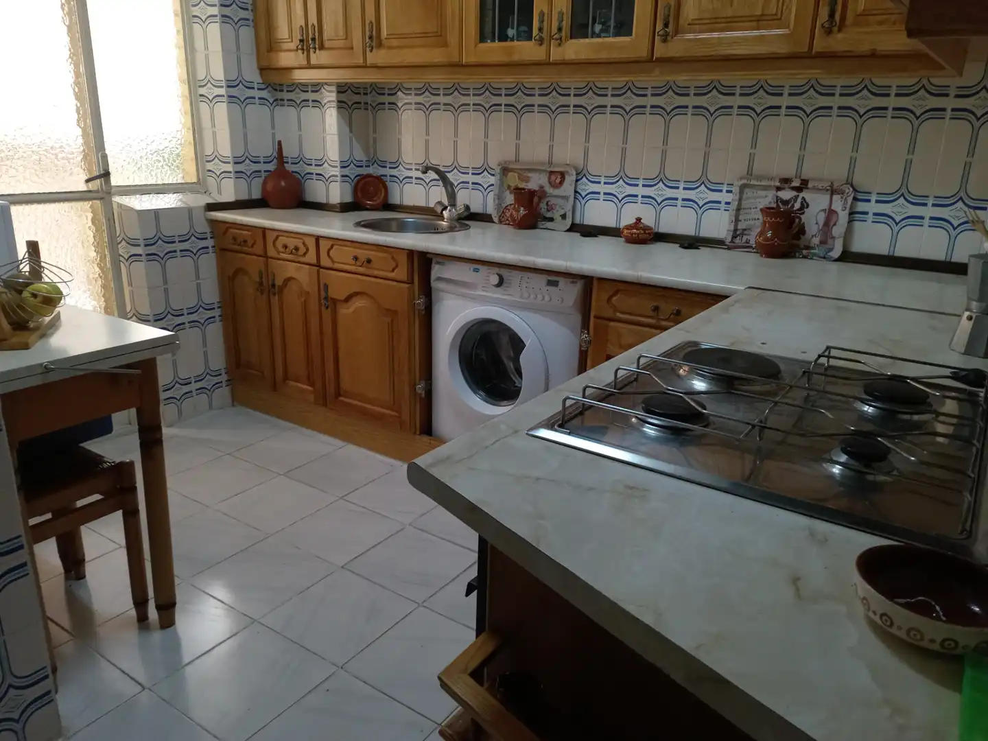 Kitchen of Flat for sale in Salamanca  with Heating, Furnished and Oven