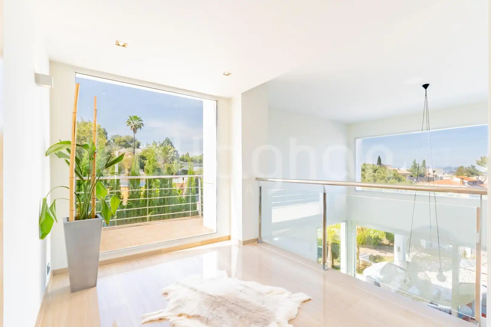 Sala de estar de Casa o chalet en venta en Chiva con Aire acondicionado, Calefacción y Jardín privado