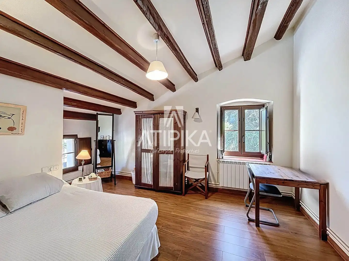 Habitación de Finca rústica en venta en Vallgorguina con Calefacción, Parquet y Trastero