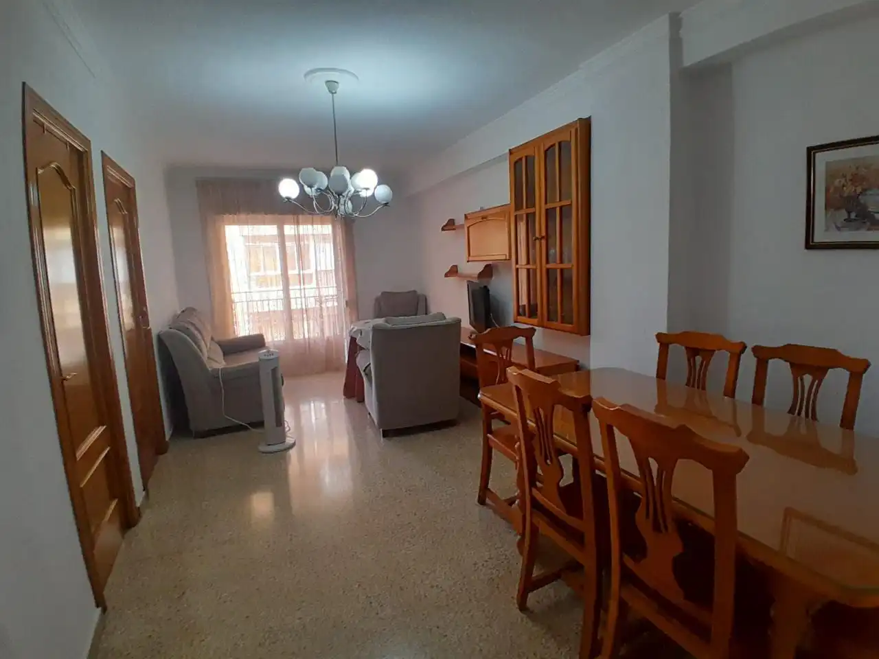 Living room of Flat for rent in Granada  with Terrace and Furnished