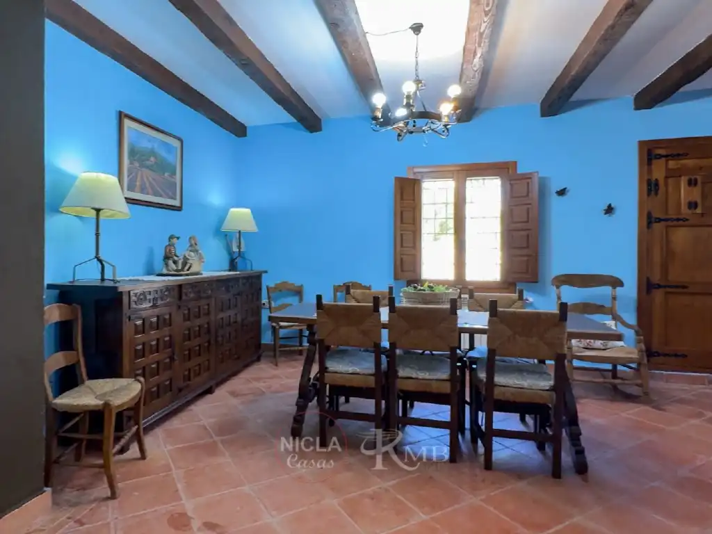 Dining room of Houses for sale in Vélez-Blanco  with Air Conditioner, Terrace and Swimming Pool