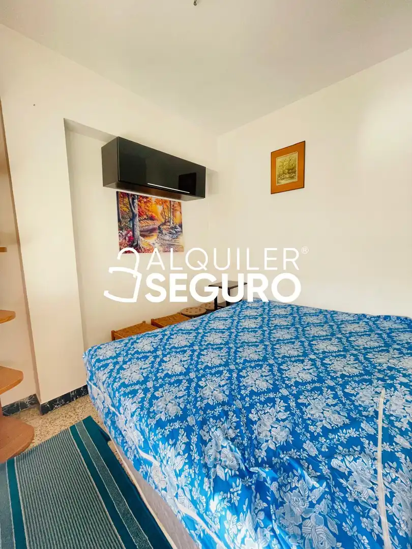 Schlafzimmer von Wohnung zur Miete in Benicasim / Benicàssim mit Heizung und Möbliert