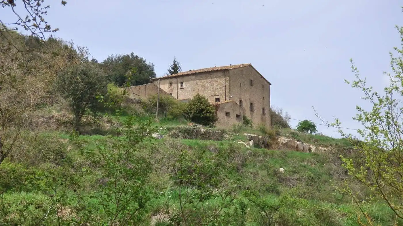 Vista exterior de Finca rústica en venda en Castellterçol amb Traster