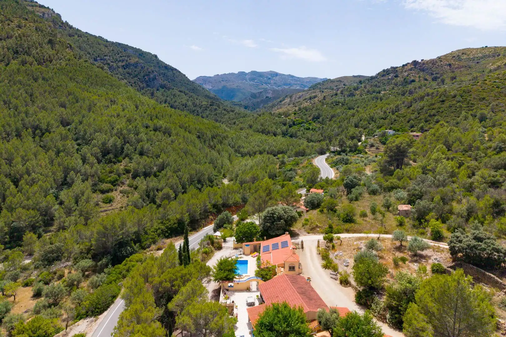 Vista exterior de Casa o chalet en venta en Castell de Castells con Aire acondicionado, Calefacción y Jardín privado