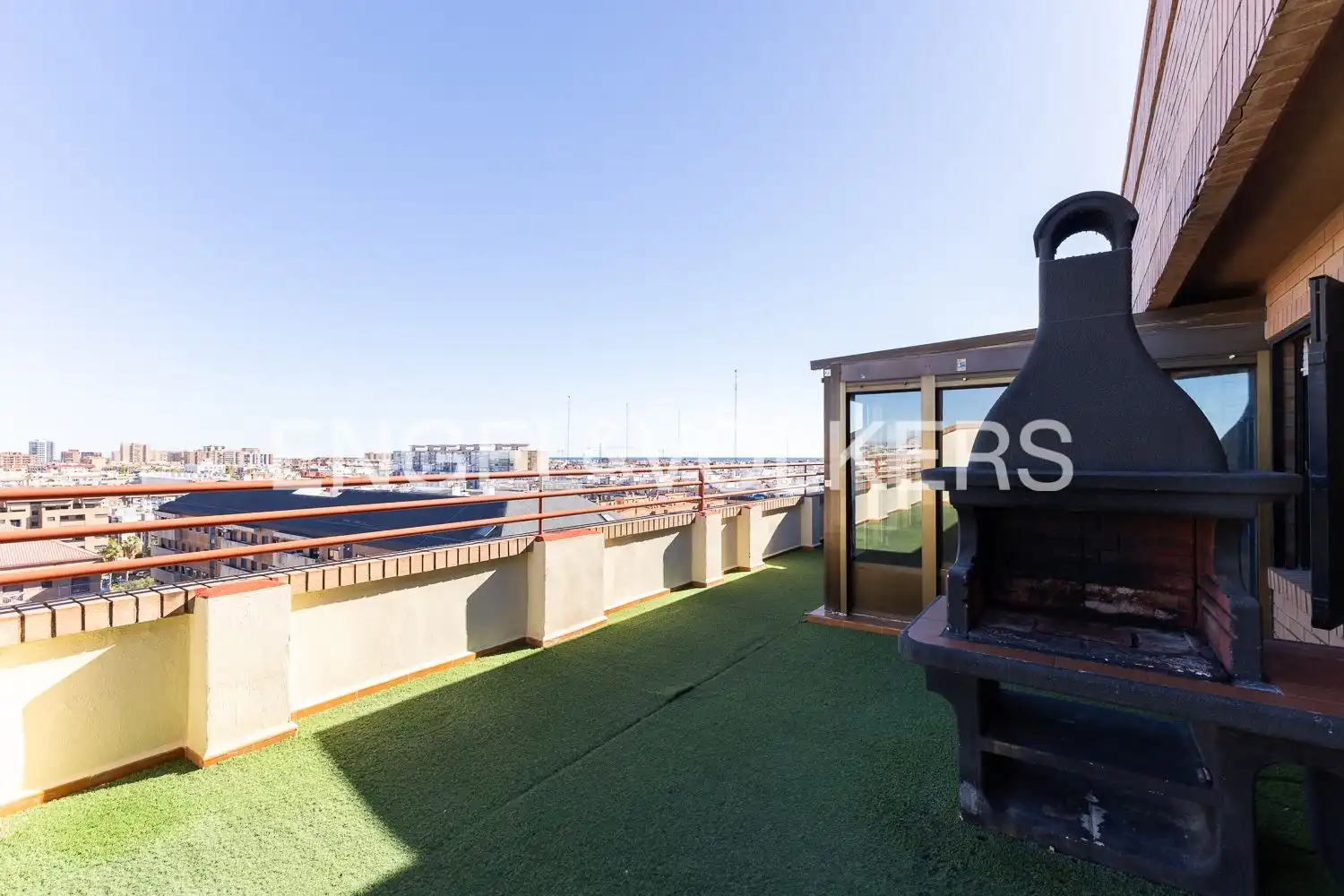 Terraza de Ático de alquiler en Camins al Grau