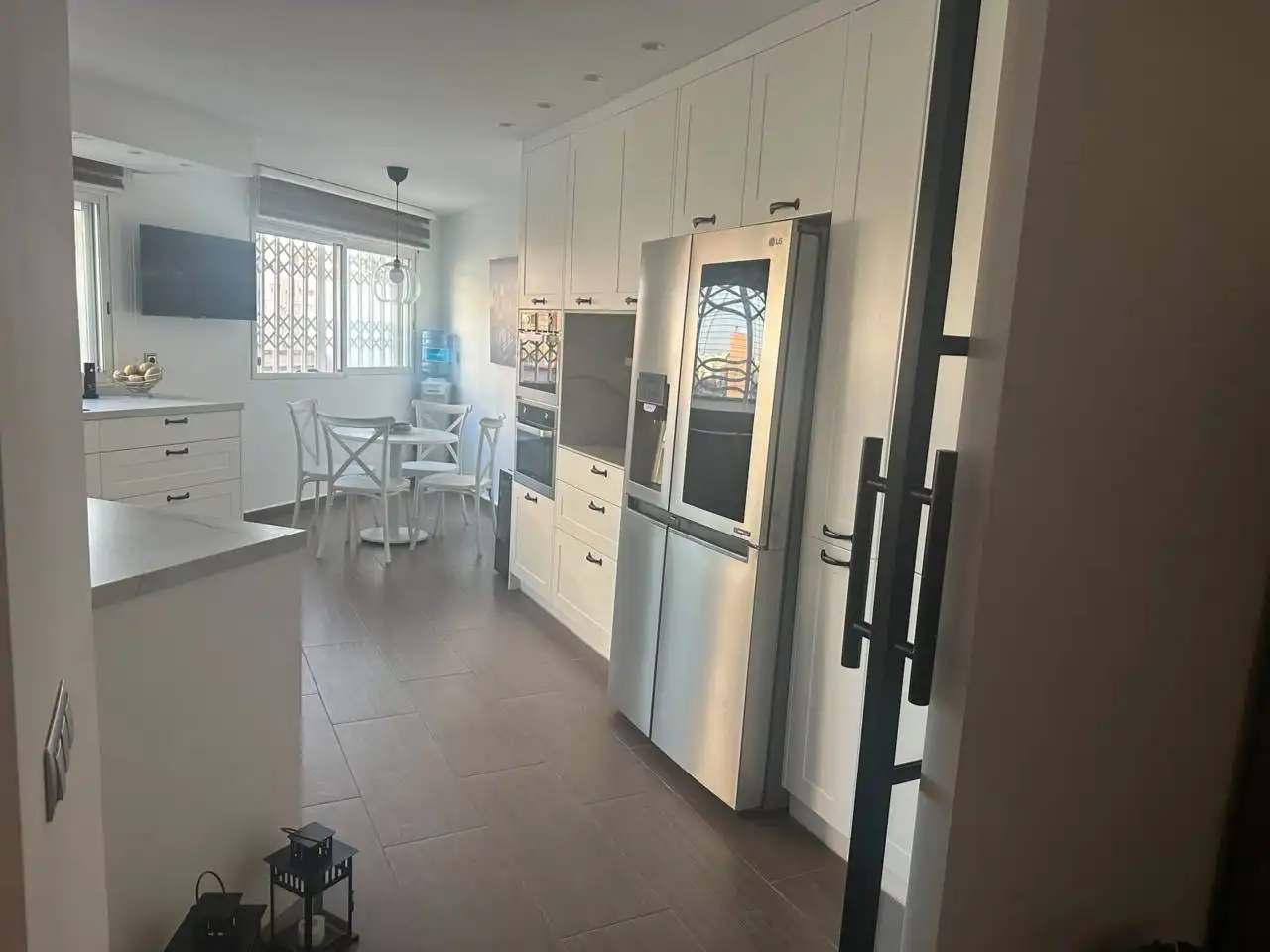 Kitchen of Attic for sale in Valencia  with Air Conditioner, Parquet flooring and Terrace