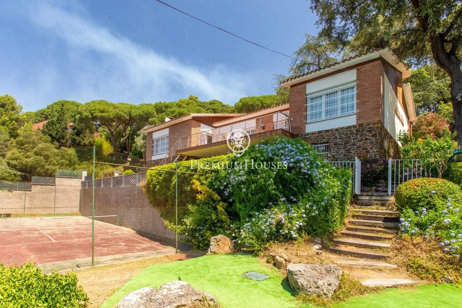 Vista exterior de Casa o chalet en venta en Vallromanes con Calefacción, Jardín privado y Terraza