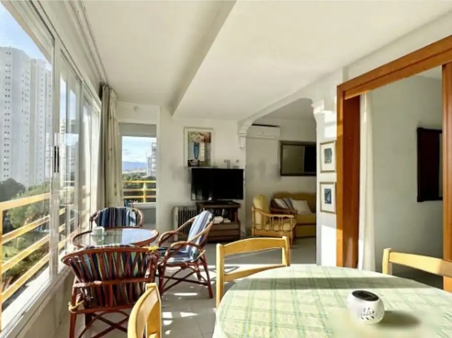 Comedor de Piso en venta en Benidorm con Aire acondicionado, Jardín privado y Terraza