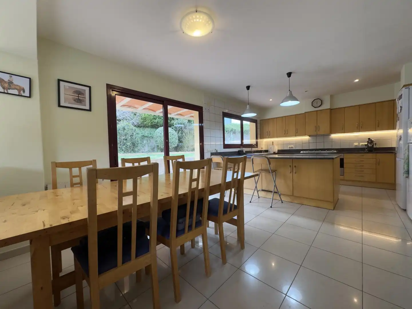 Comedor de Casa o chalet en venta en Sant Llorenç de la Muga con Calefacción, Jardín privado y Terraza