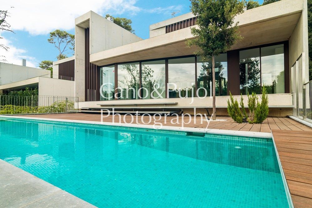 Swimming pool of House or chalet for rent in Sant Cugat del Vallès  with Heating, Terrace and Swimming Pool