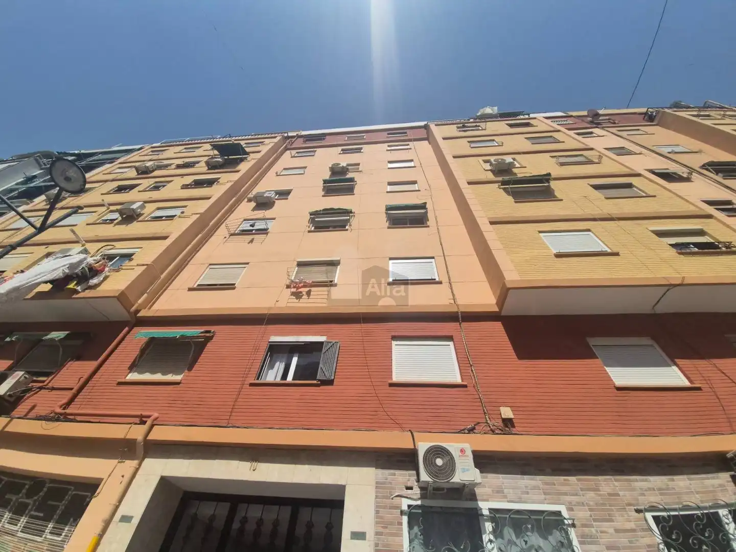 Vista exterior de Pis de lloguer en Valencia amb Aire condicionat, Moblat i Forn