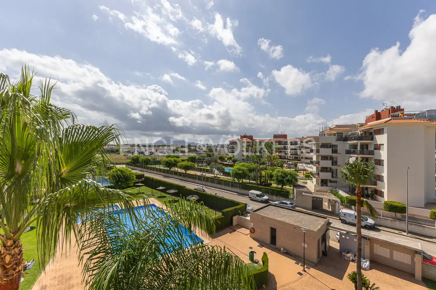 Exterior view of Flat for rent in El Verger  with Air Conditioner, Heating and Private garden