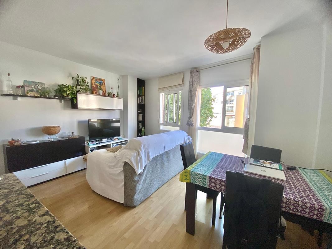 Living room of Flat for sale in Málaga Capital  with Terrace