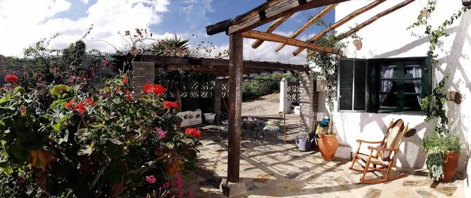 Terrassa de Finca rústica en venda en Valsequillo de Gran Canaria amb Aire condicionat, Calefacció i Jardí privat