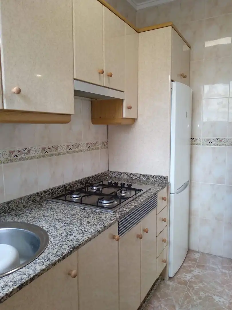 Cocina de Piso de alquiler en Valencia con Aire acondicionado y Amueblado