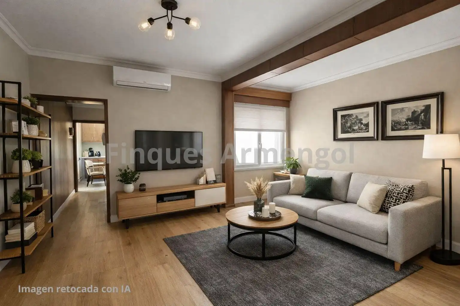 Sala de estar de Finca rústica en venta en Maó - Mahón con Aire acondicionado, Terraza y Trastero