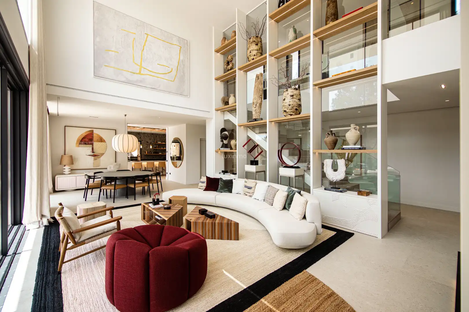 Sala d'estar de Casa o xalet en venda en Santa Eulària des Riu amb Aire condicionat, Calefacció i Terrassa