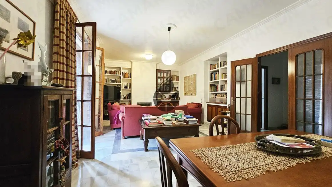 Sala d'estar de Casa adosada en venda en La Puebla del Río amb Terrassa
