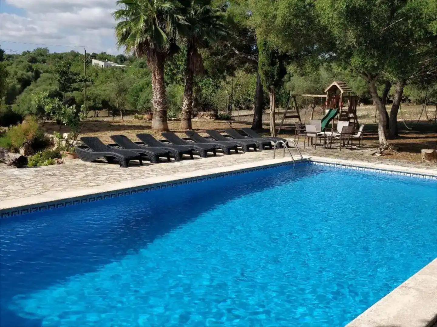 Swimming pool of Houses for rent in Manacor  with Air Conditioner, Private garden and Storage room