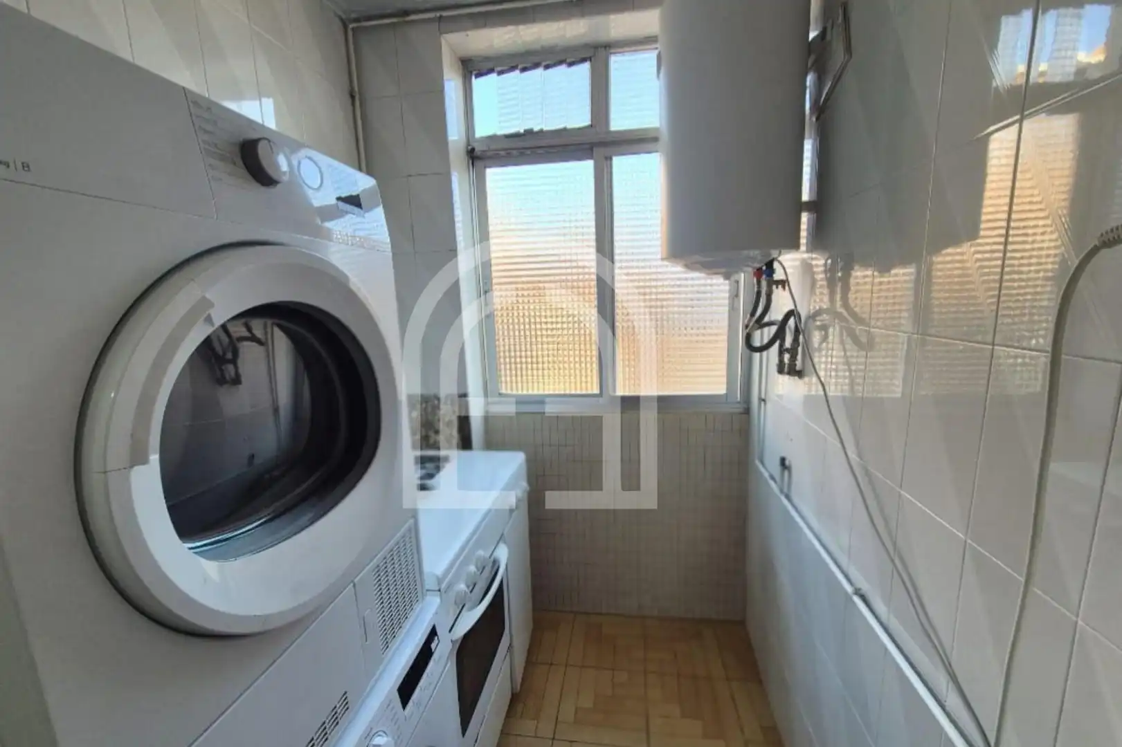 Kitchen of Flat for sale in Cornellà de Llobregat  with Air Conditioner and Balcony