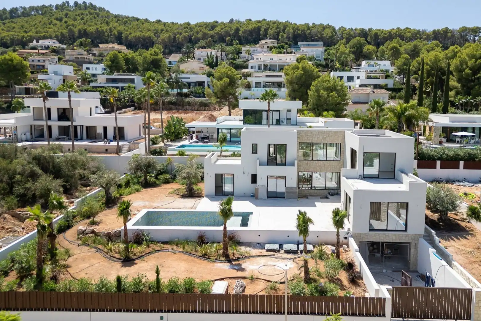 Vista exterior de Casa o xalet en venda en Jávea / Xàbia amb Aire condicionat, Calefacció i Jardí privat