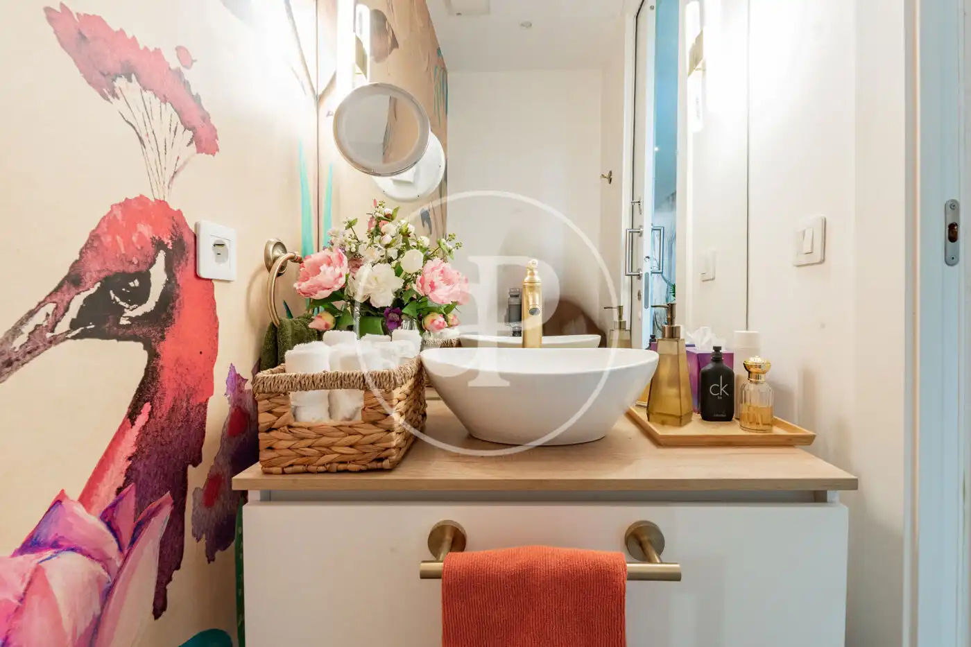 Badezimmer von Haus oder Chalet zum Verkauf in Madrid mit Klimaanlage, Heizung und Privatgarten