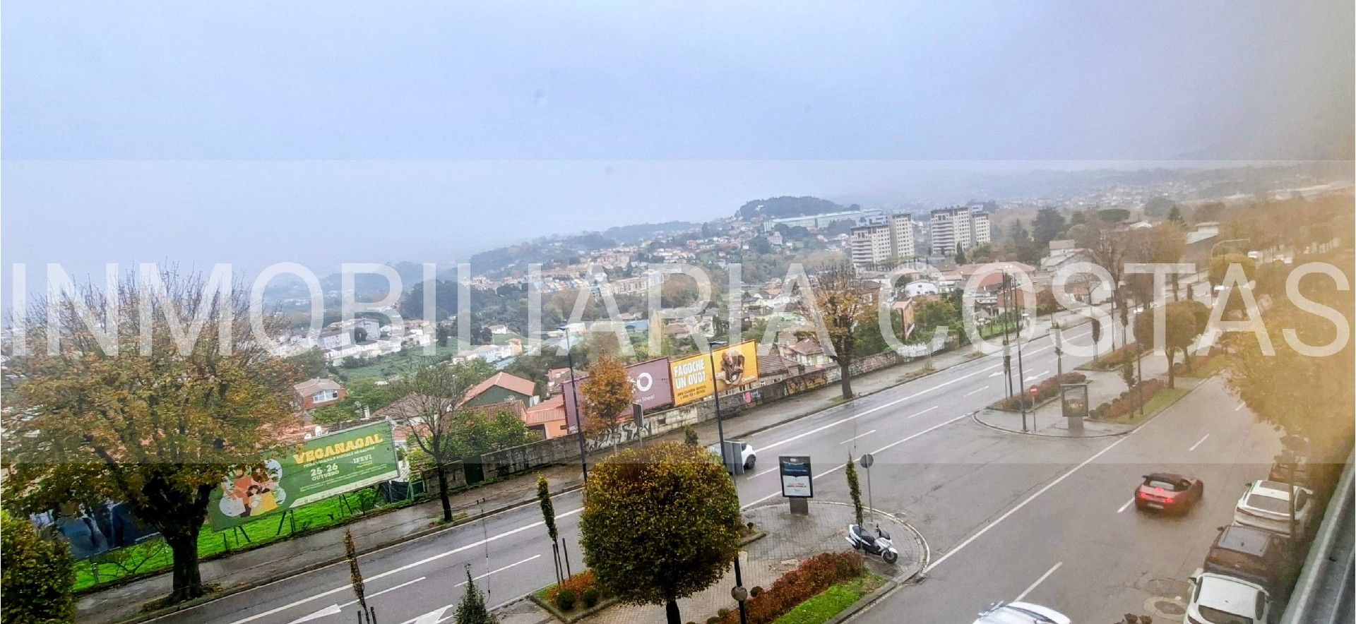 Exterior view of Flat for sale in Vigo   with Heating, Private garden and Terrace