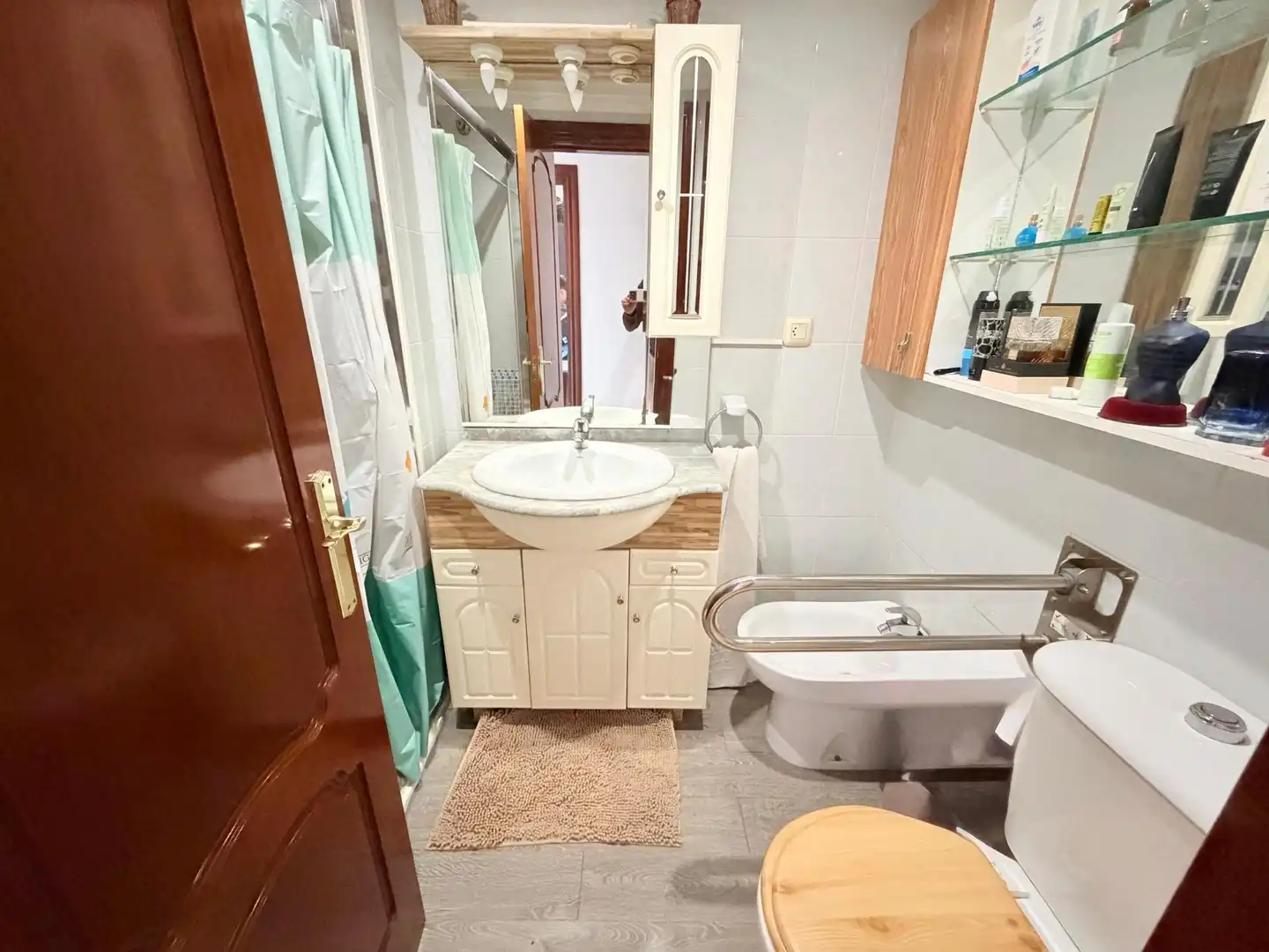 Badezimmer von Wohnung zum Verkauf in Málaga mit Klimaanlage
