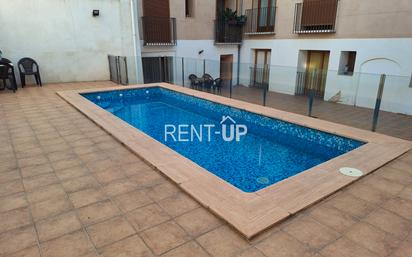 Swimming pool of Flat for sale in Xàtiva  with Air Conditioner, Parquet flooring and Furnished