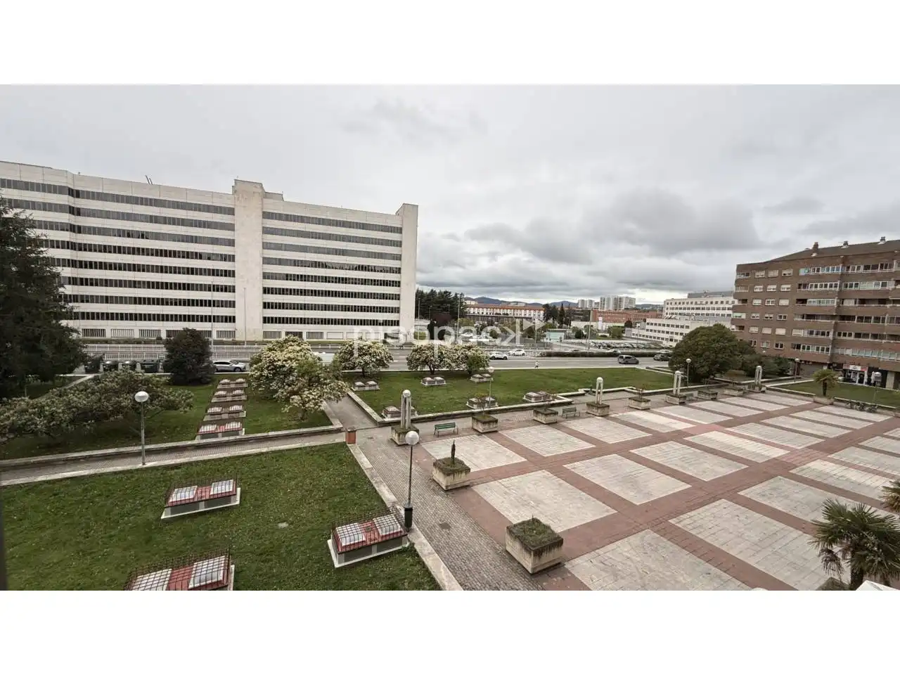 Exterior view of Flat for sale in  Pamplona / Iruña  with Heating, Terrace and Storage room