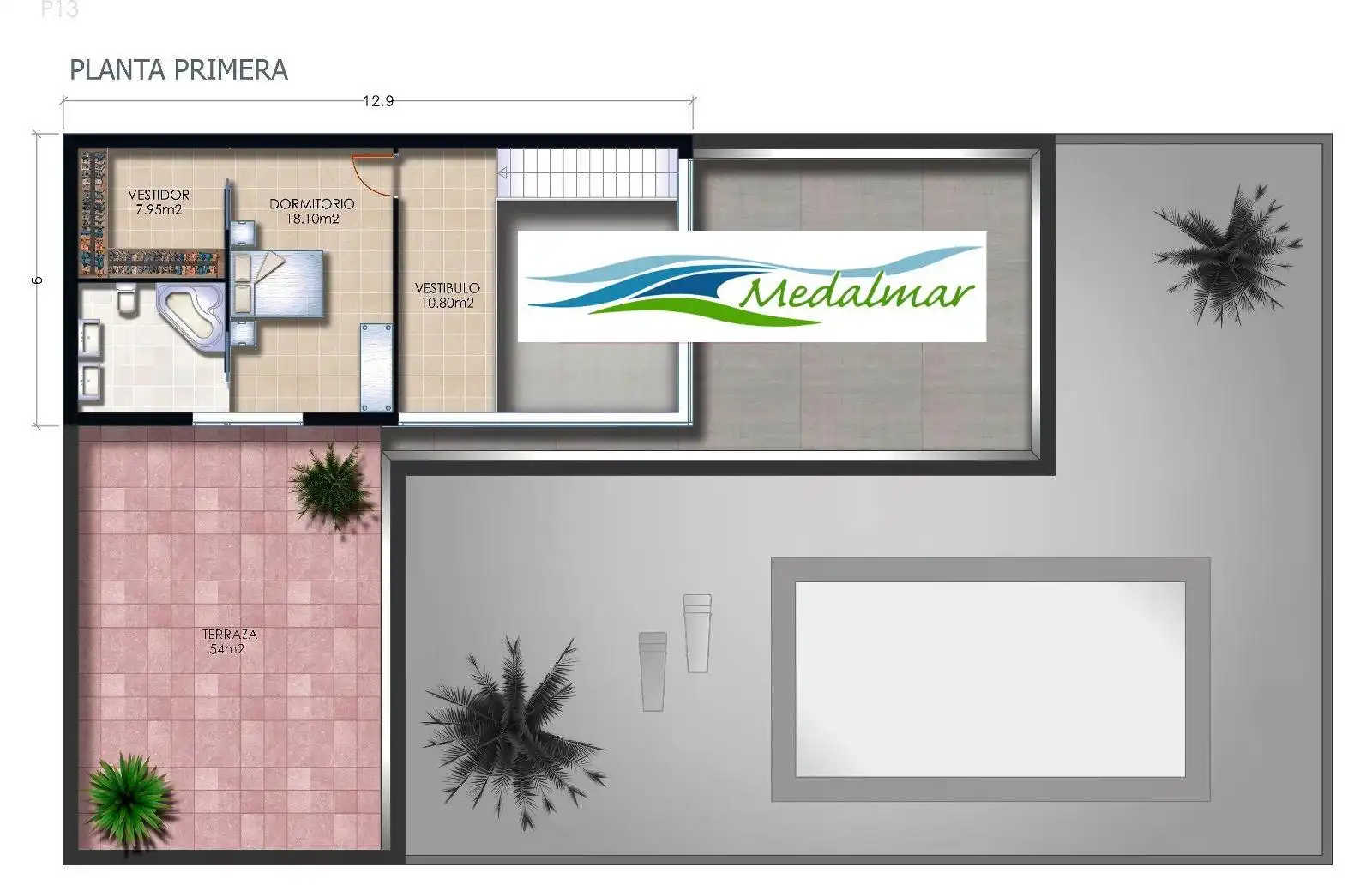 Detached house for sale in Vera Ciudad, imagen 4