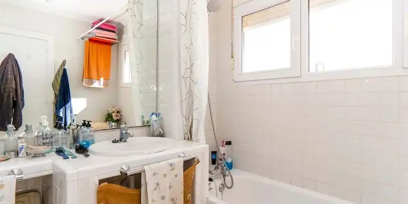 Bany de Casa o xalet en venda en Cartagena amb Aire condicionat, Jardí privat i Terrassa