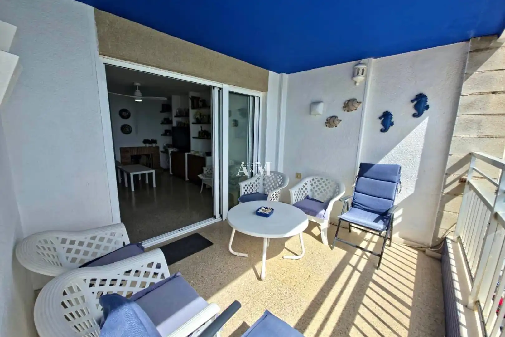 Terraza de Piso de alquiler en Torrevieja con Aire acondicionado, Calefacción y Terraza