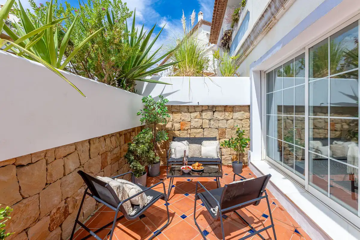 Terrace of Flat for rent in Marbella  with Air Conditioner, Heating and Terrace
