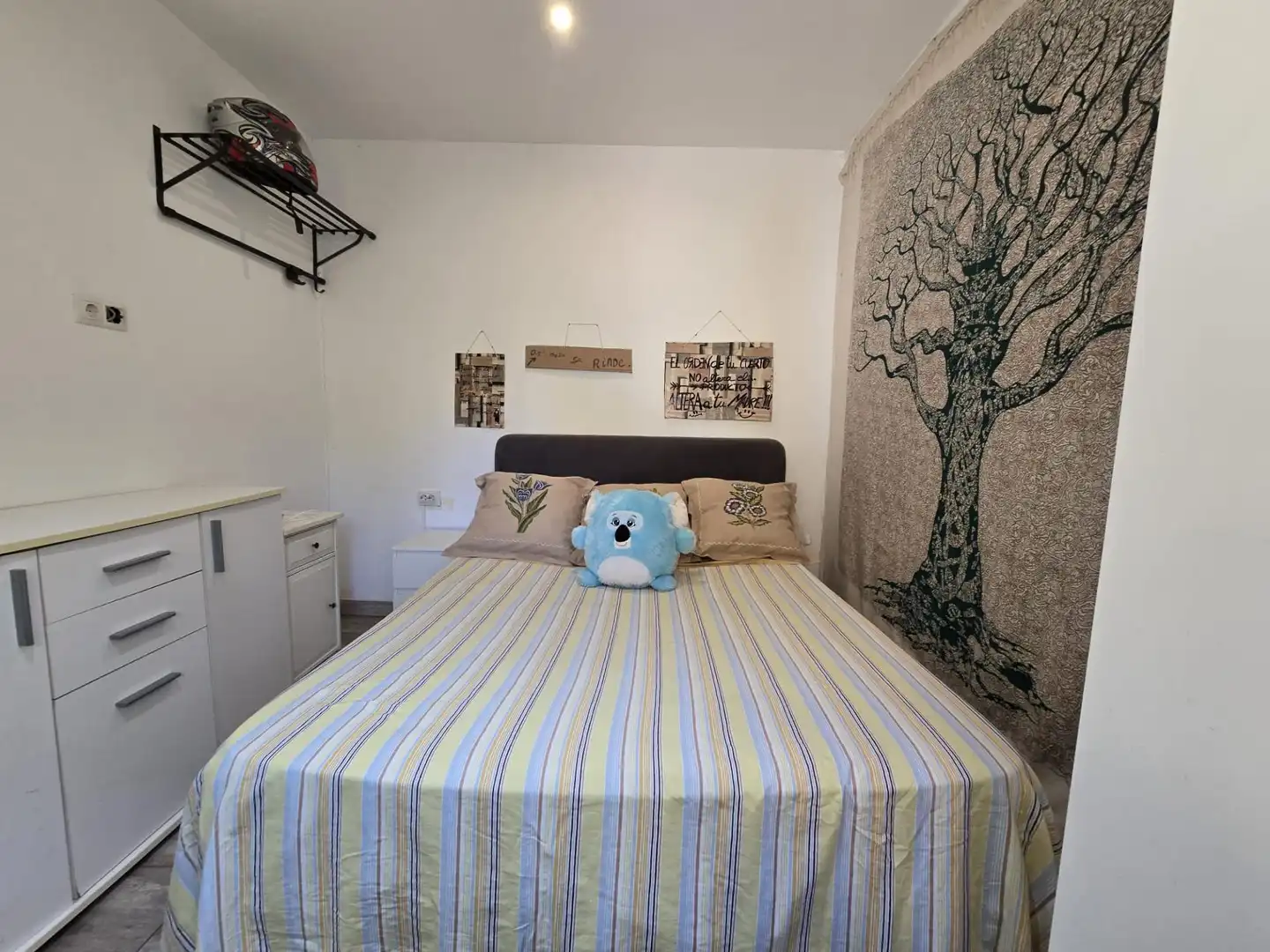 Schlafzimmer von Haus oder Chalet zum Verkauf in Llucmajor mit Klimaanlage, Privatgarten und Abstellraum