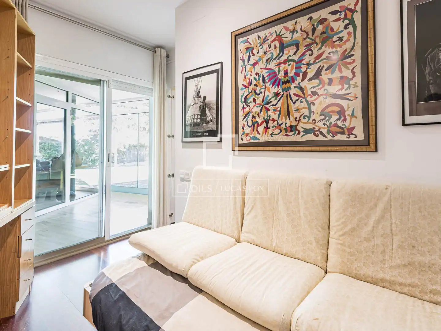 Vista exterior de Piso de alquiler en Sant Cugat del Vallès con Aire acondicionado, Jardín privado y Terraza
