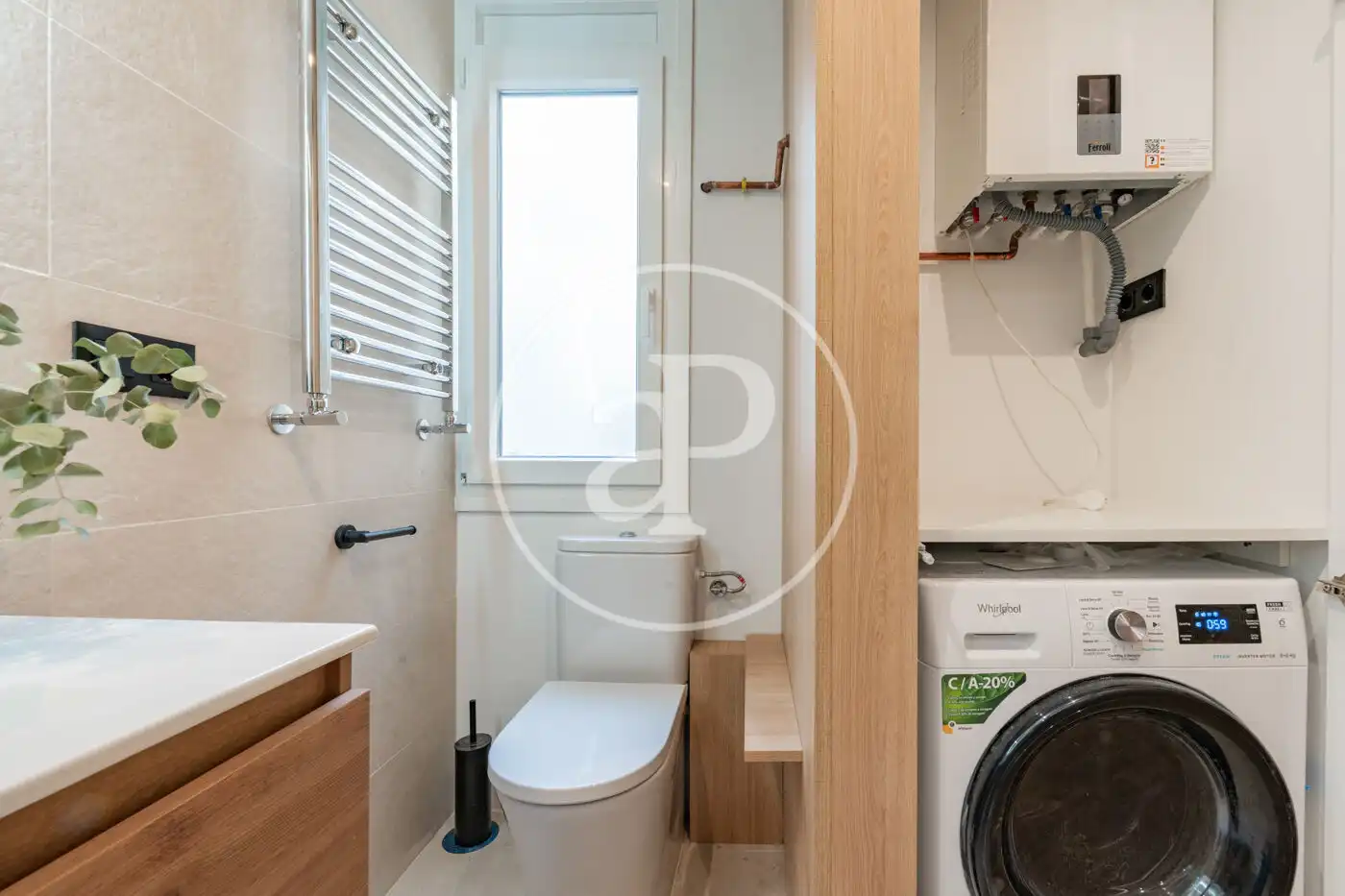 Baño de Ático en venta en Madrid con Aire acondicionado, Calefacción y Terraza