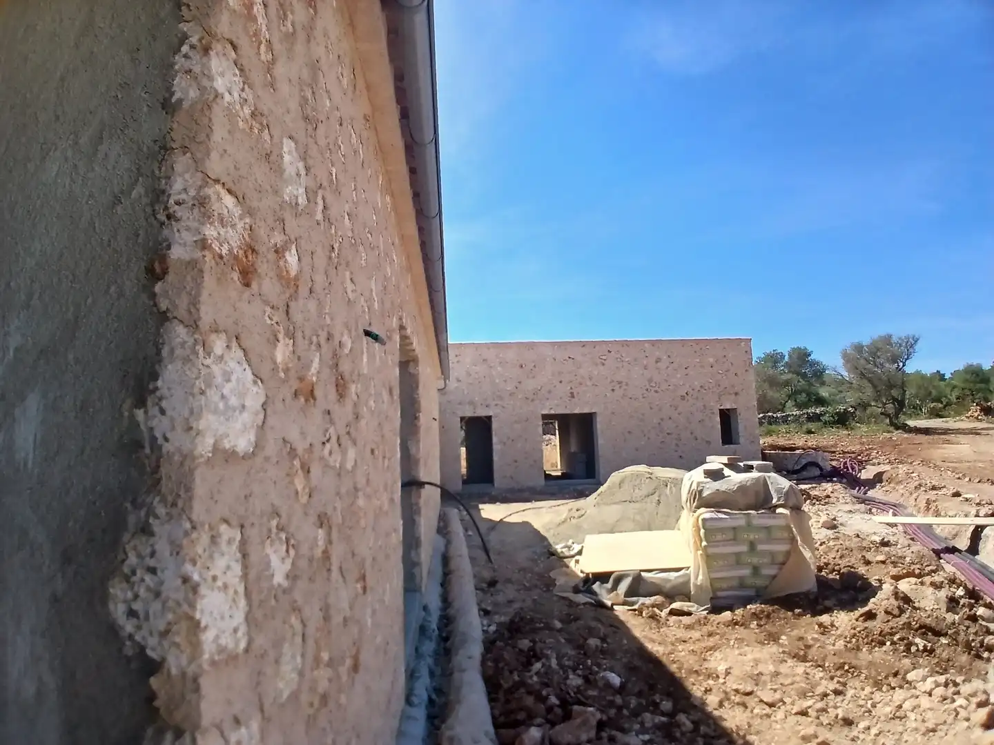 Vista exterior de Finca rústica en venda en Manacor amb Aire condicionat, Terrassa i Piscina