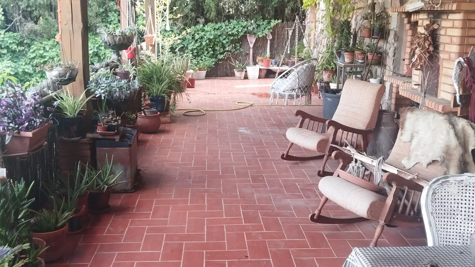 Terraza de Casa o chalet en venta en Vacarisses con Aire acondicionado, Calefacción y Jardín privado