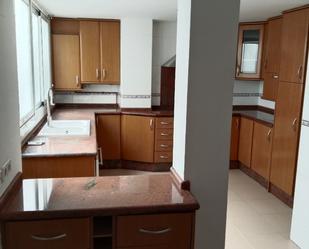 Kitchen of Flat to rent in  Valencia Capital  with Air Conditioner and Balcony