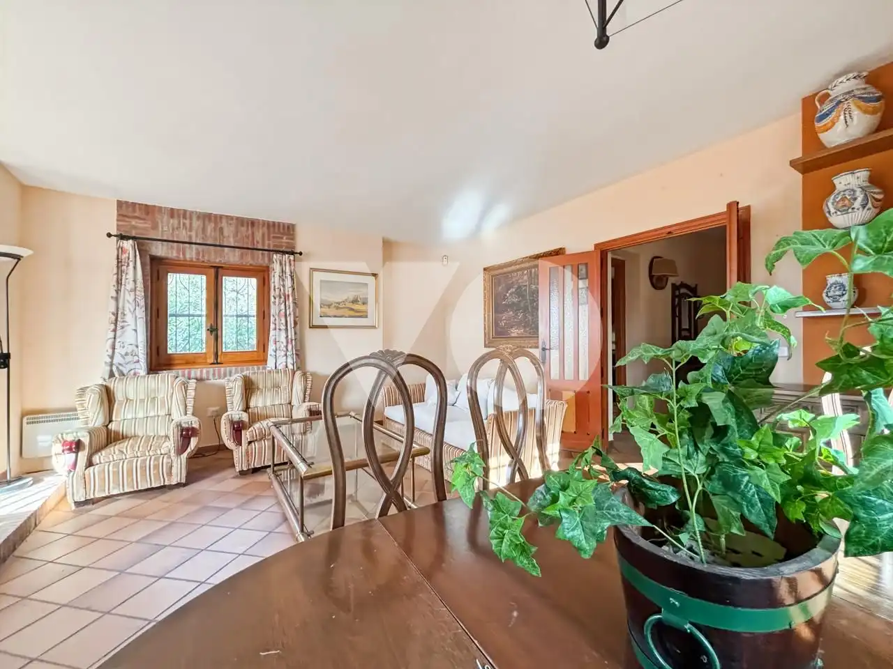 Comedor de Finca rústica en venta en Valdemorillo con Calefacción y Jardín privado