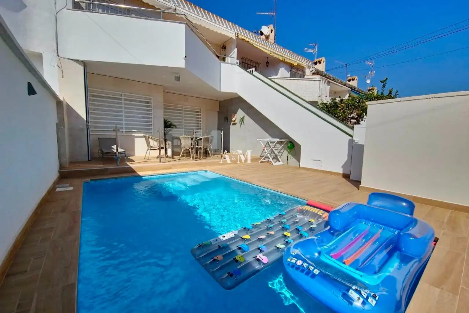 Piscina de Casa adosada de alquiler en Orihuela con Aire acondicionado, Terraza y Piscina