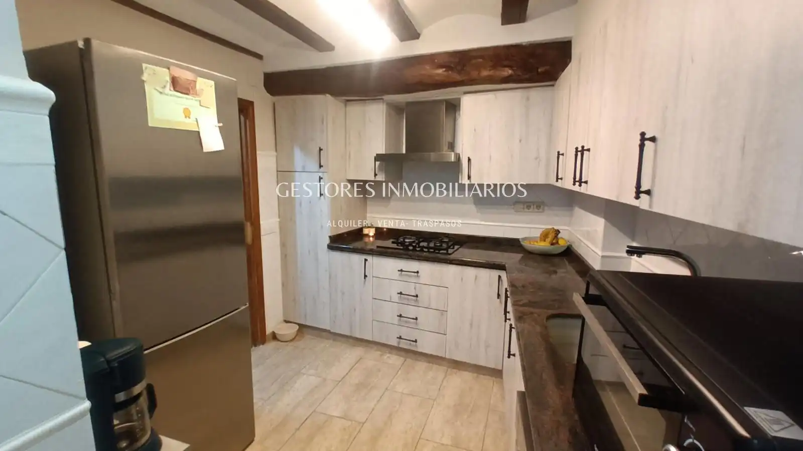 Küche von Haus oder Chalet zum Verkauf in Ontinyent mit Klimaanlage und Terrasse